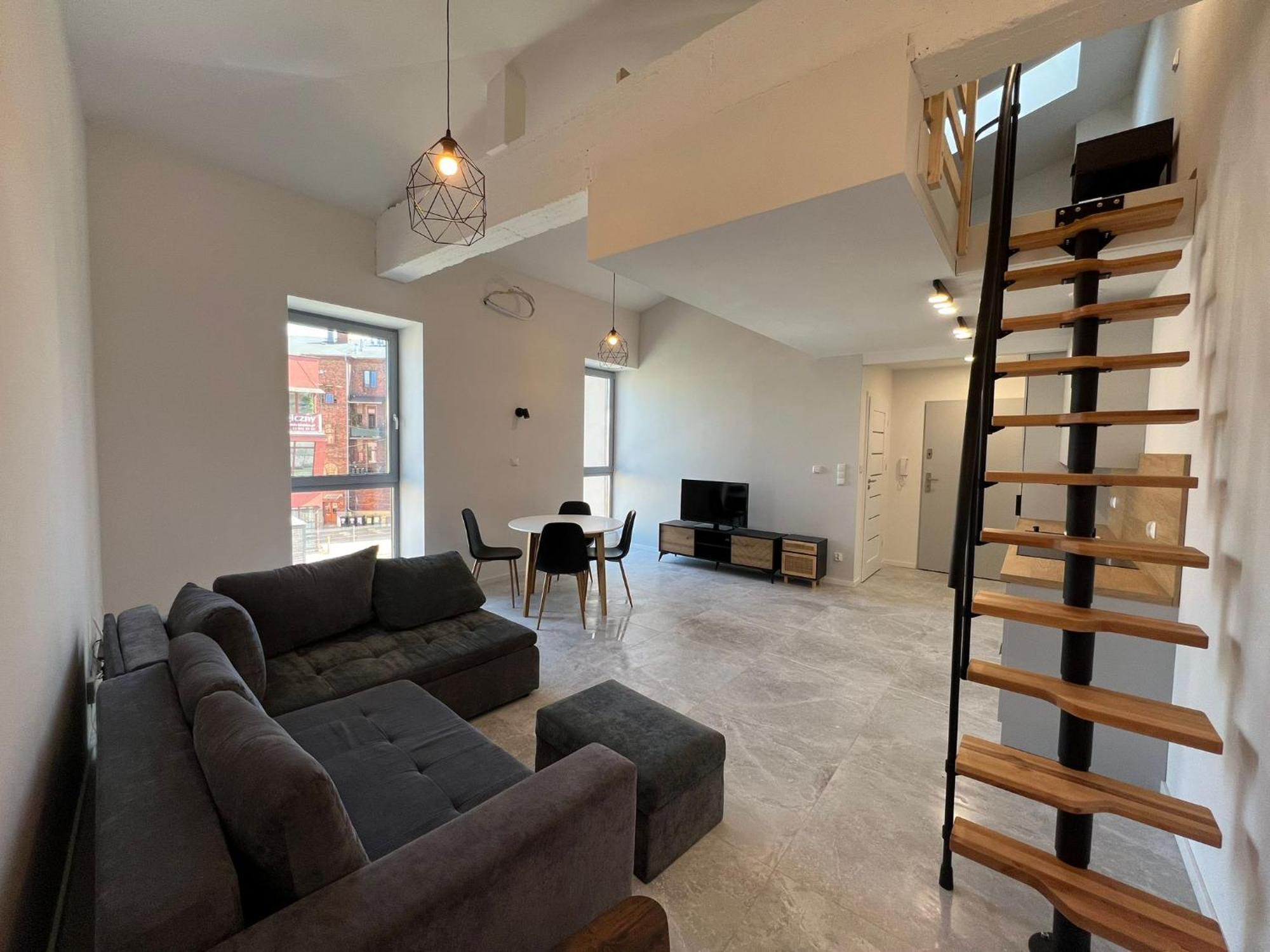Dwupietrowy Loft Fabryka Welny 2 # Nestapartamenty Bielsko-Biała Exteriör bild